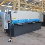 क्यूसी 12 वाई शीट मेटल प्लेट स्विंग बीम हायड्रॉलिक कearिंग मशीन